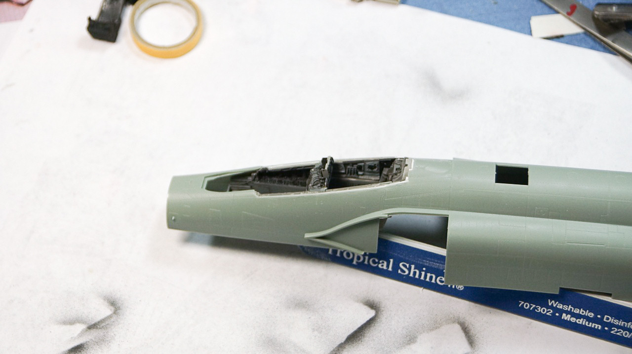 Academy 12232 1/48 F-4B Phantom II Build Image 06