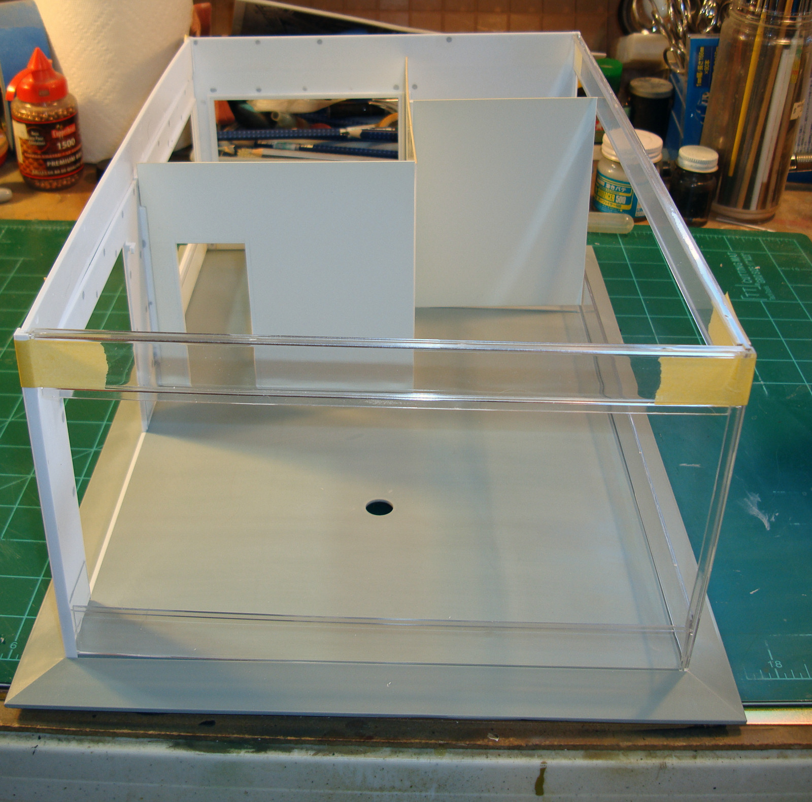 Academy 15122 1/24 Joe's Power Plus Service Station Build Image 17
