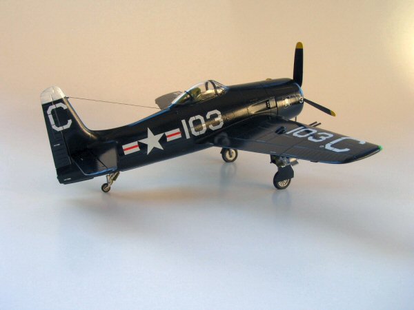 Academy 12201 1/48 Grumman F8F-1 Bearcat Build Image 08