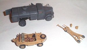 WWII Ground Vehicle Set