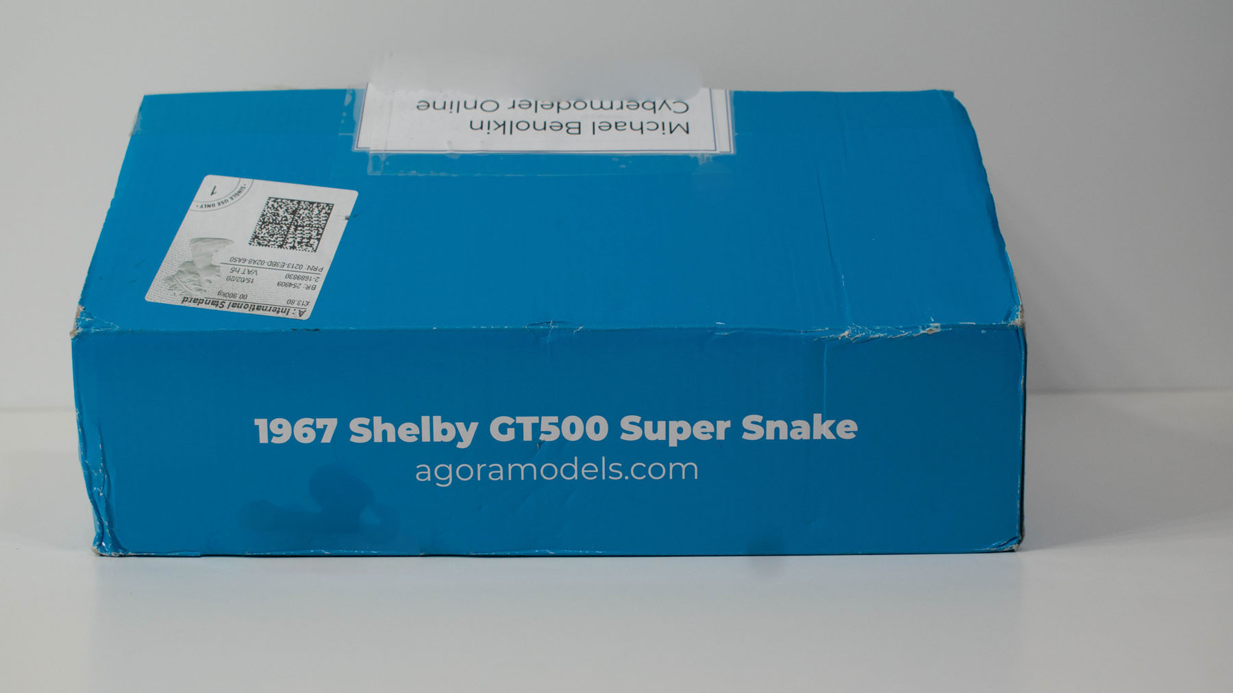 Agora Models 1/8 '67 Shelby GT500 Super Snake Build Image 01