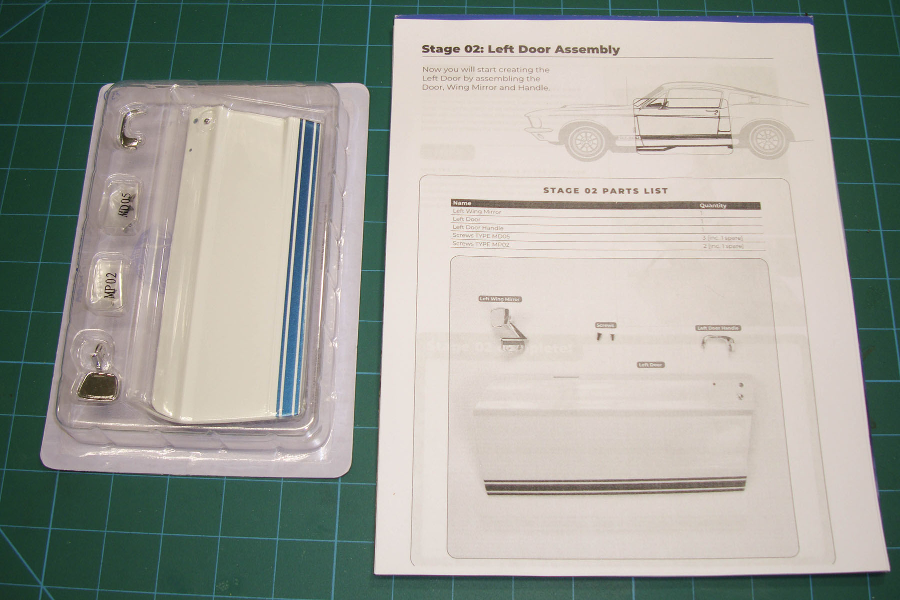 Agora Models 1/8 '67 Shelby GT500 Super Snake Build Image 08