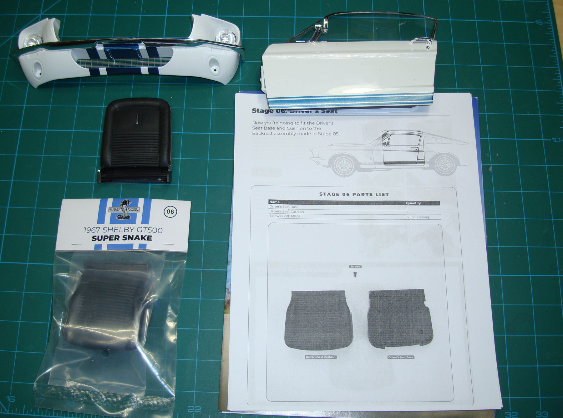 Agora Models 1/8 '67 Shelby GT500 Super Snake Build Image 12