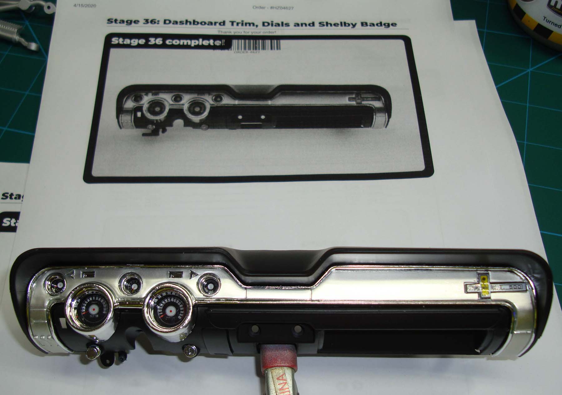 Agora Models 1/8 '67 Shelby GT500 Super Snake Build Image 60