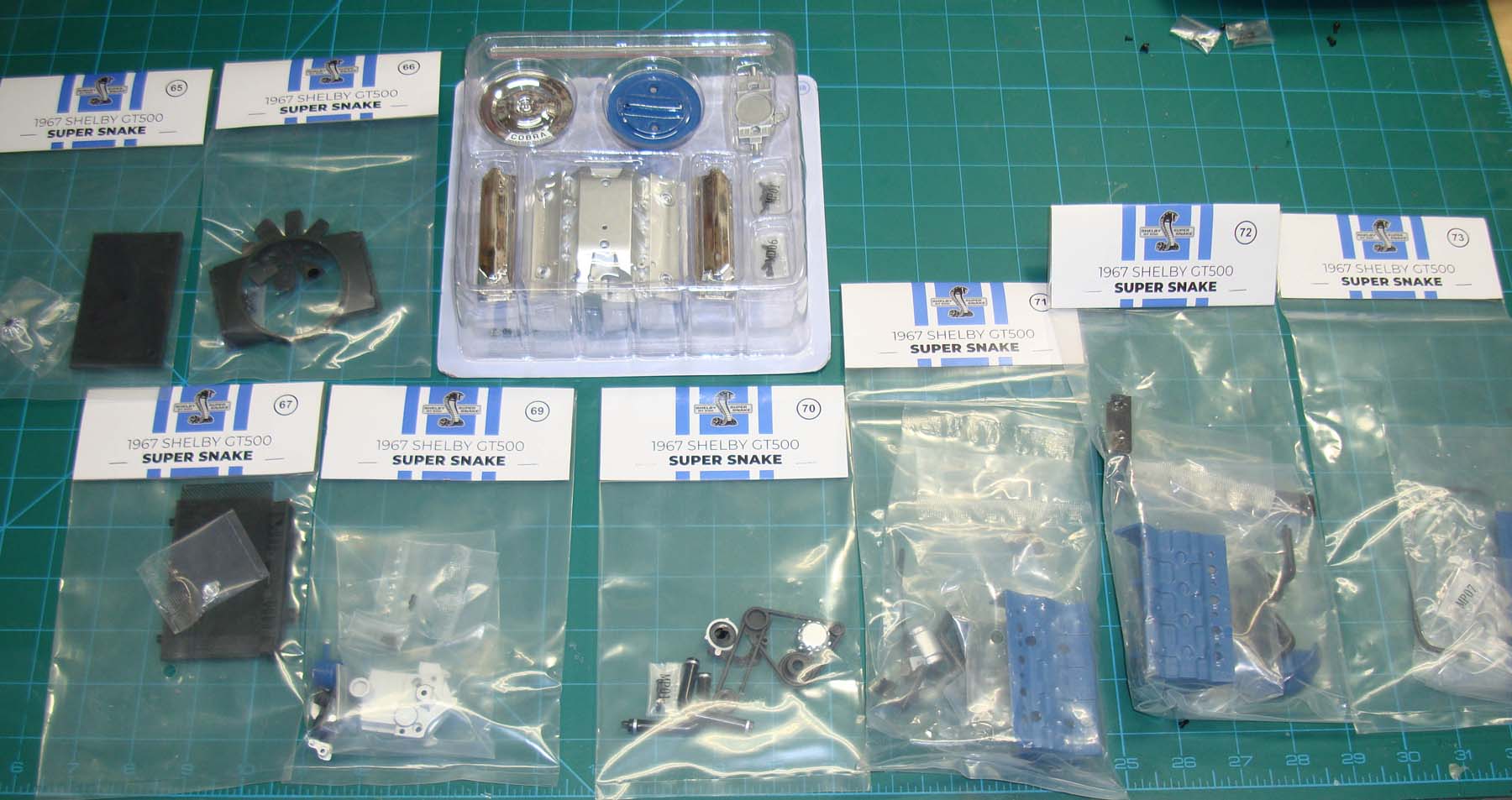 Agora Models 1/8 '67 Shelby GT500 Super Snake Build Image 95