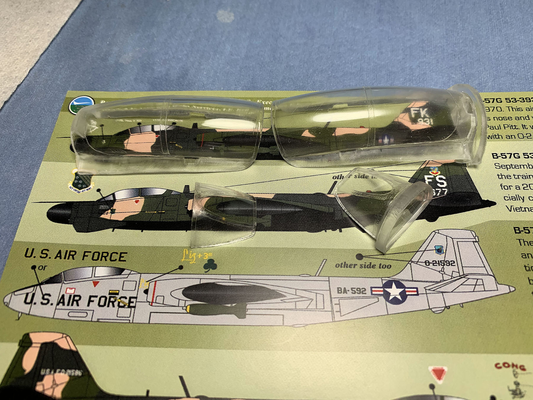 Airfix 10104 1/48 B-57G Canberra Build Image 21