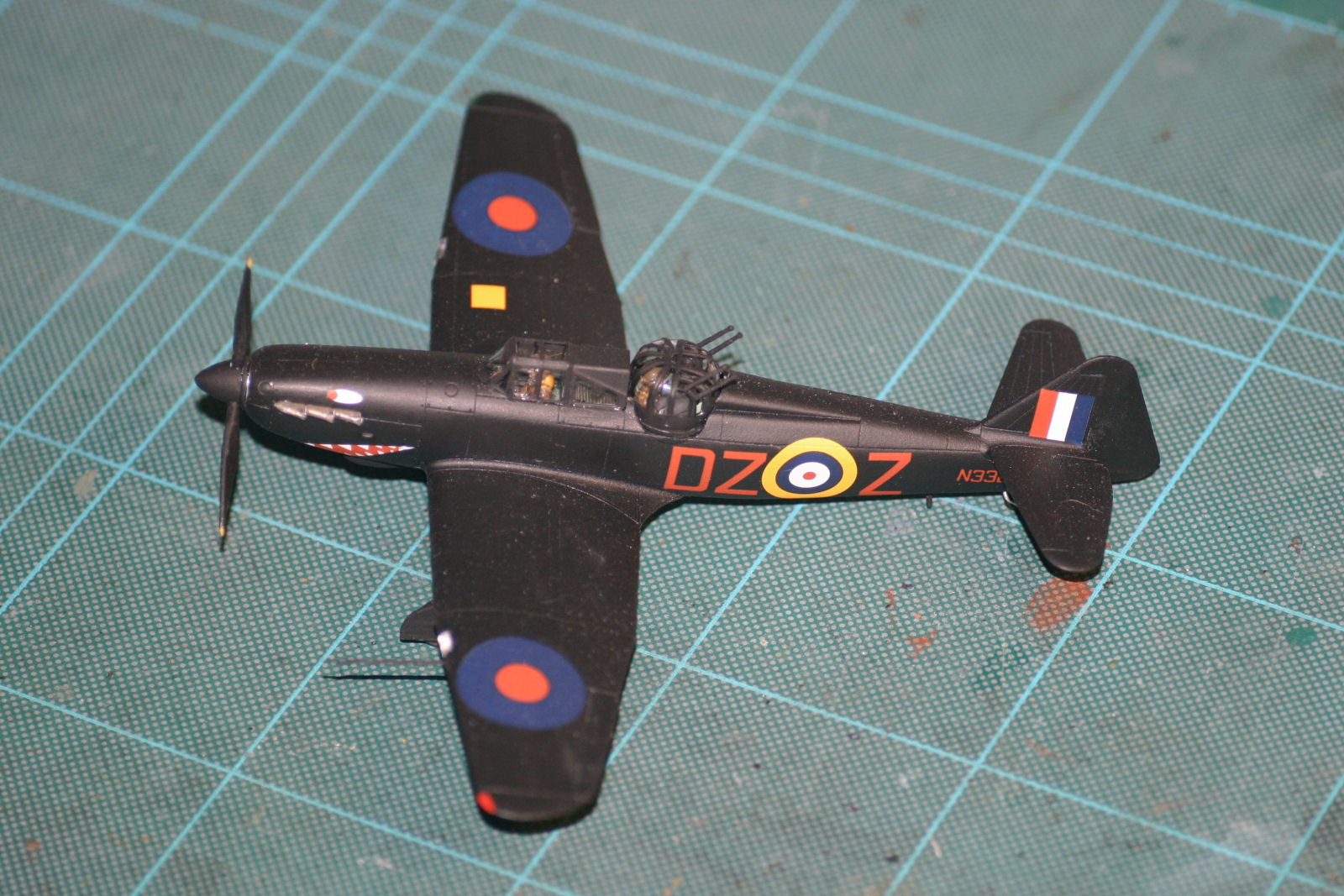 Airfix 2069 1/72 Defiant Mk.I Build Image 09