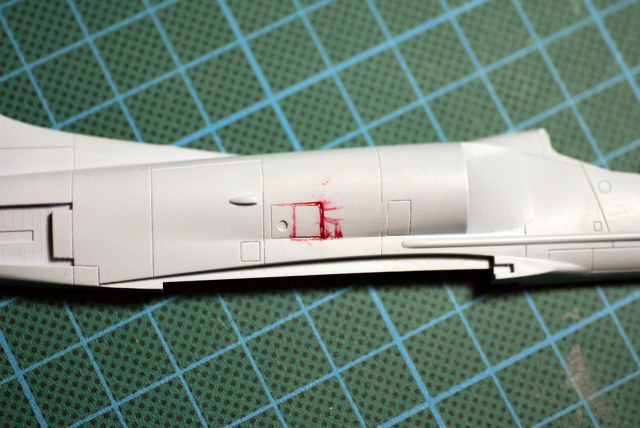Airfix 3029 1/72 A-4B/P Skyhawk Build Image 01