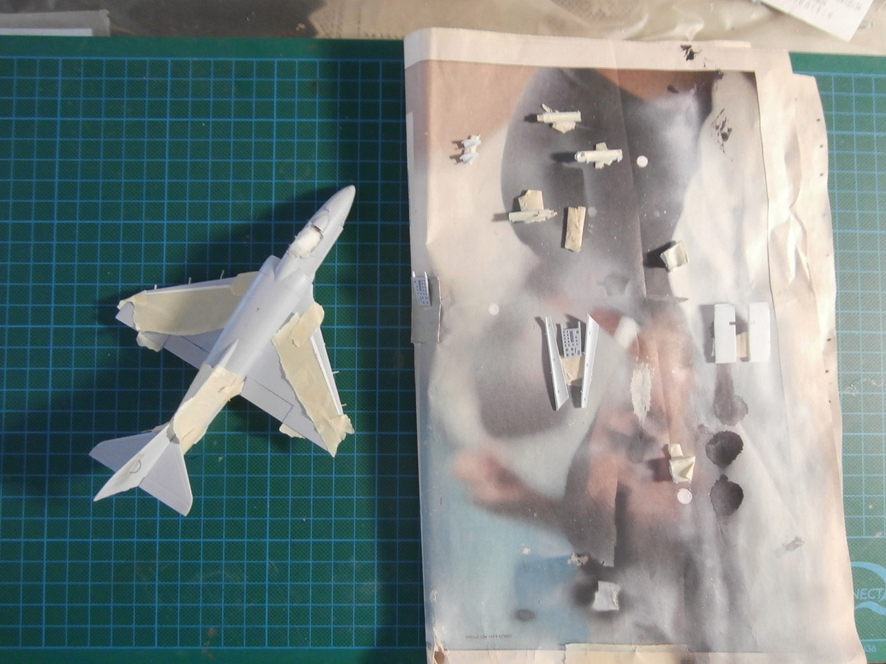 Airfix 3029 1/72 A-4B/P Skyhawk Build Image 53