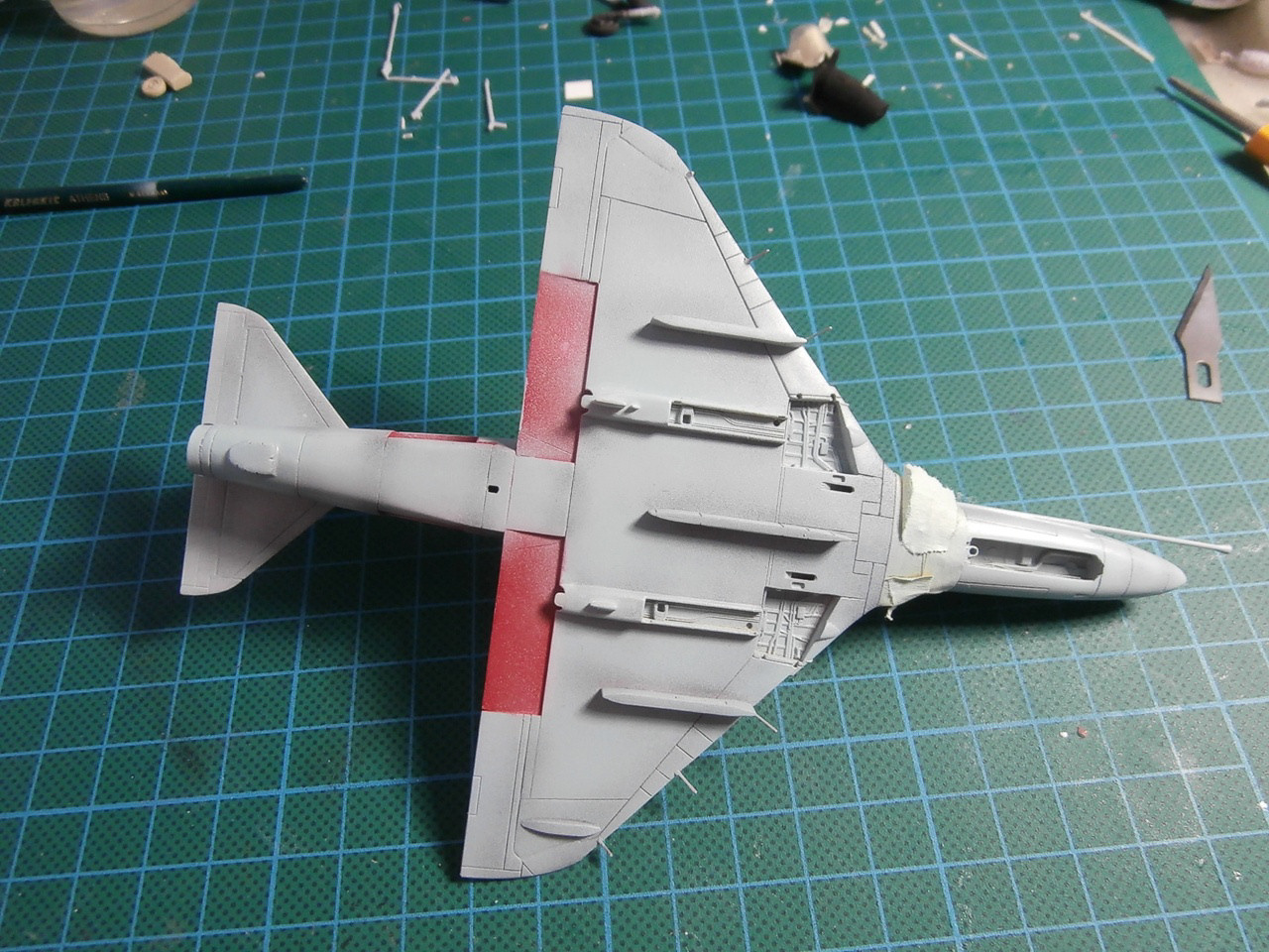 Airfix 3029 1/72 A-4B/P Skyhawk Build Image 67