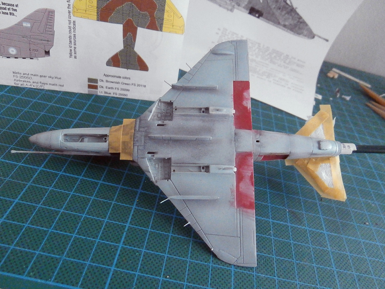 Airfix 3029 1/72 A-4B/P Skyhawk Build Image 72
