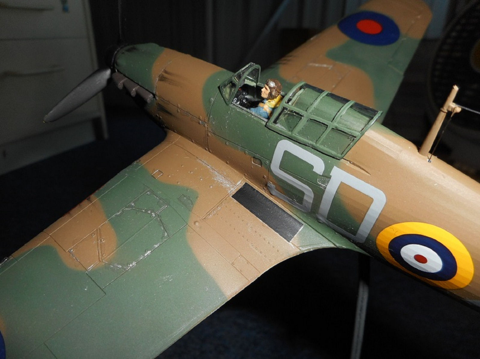 Airfix 5127 1/48 Hurricane Mk.I Build Image 05