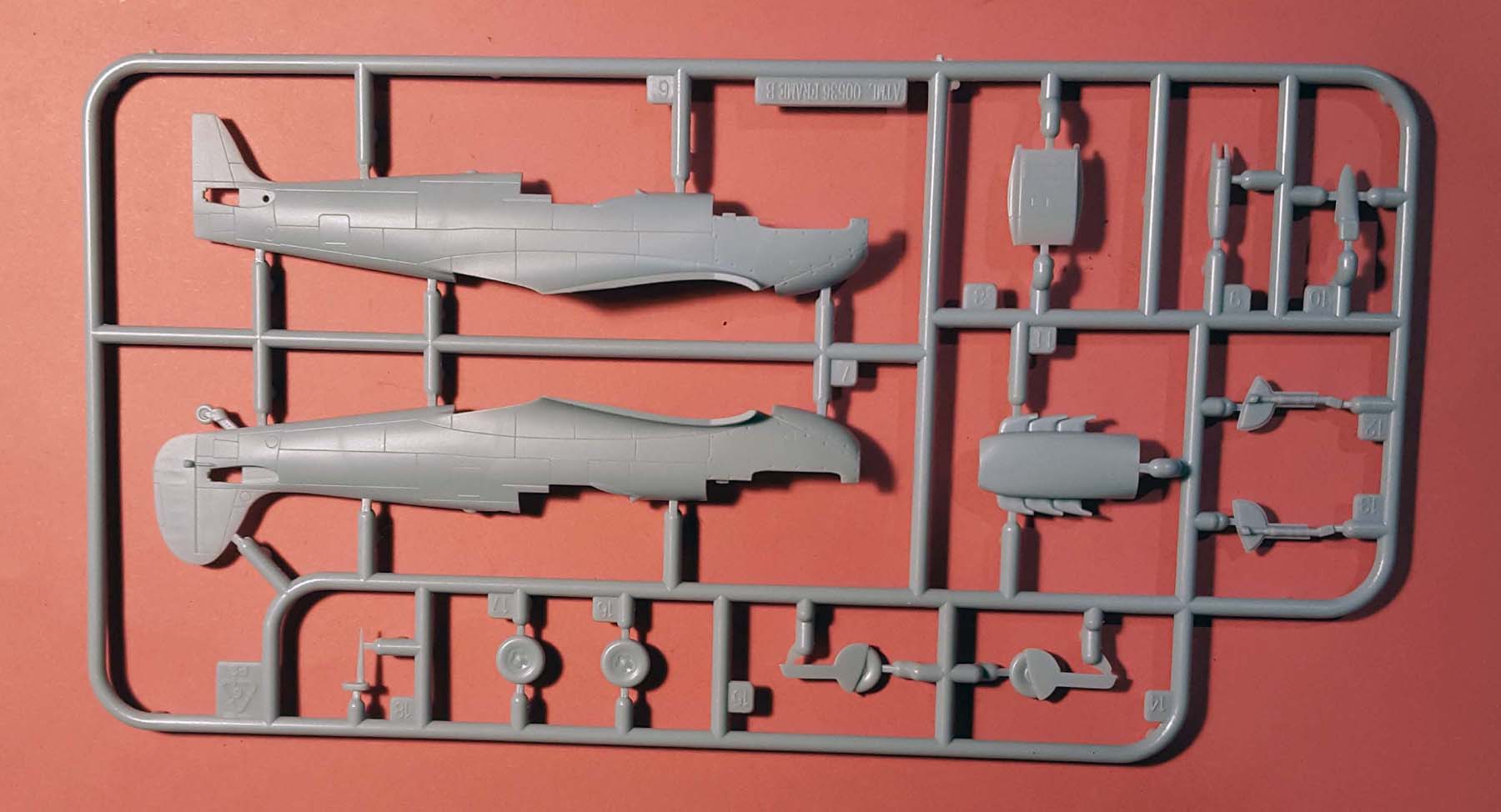 Airfix 55001 1/72 Spitfire Mk.Vc Build Image 02