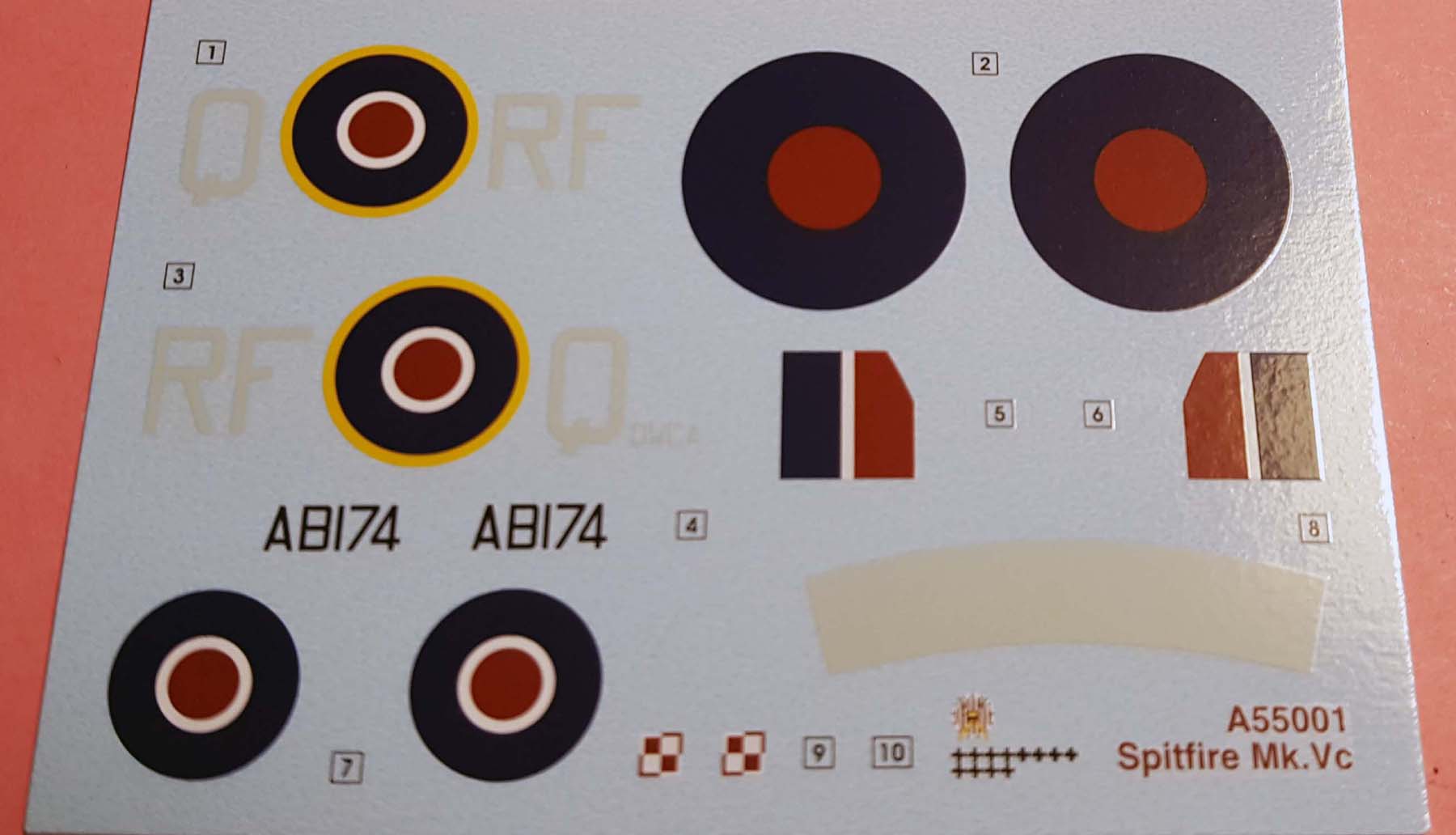 Airfix 55001 1/72 Spitfire Mk.Vc Build Image 05