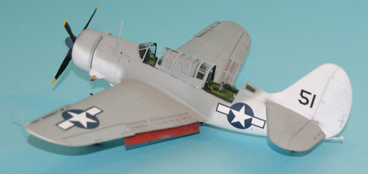 Accurate Miniatures 480406 1/48 Curtiss SB2C-4E Helldiver Build Image 03