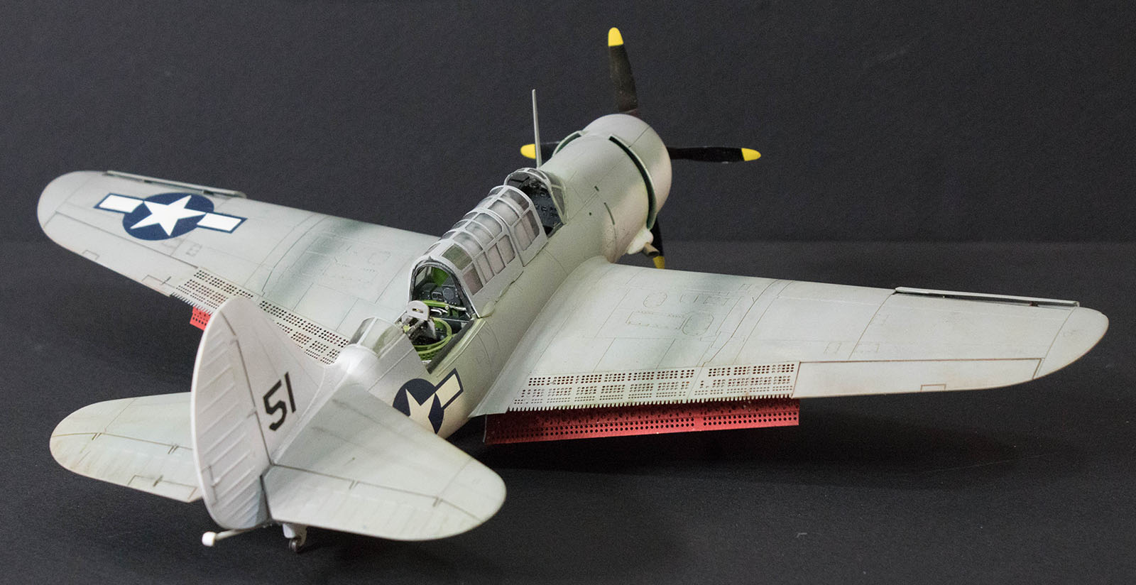 Accurate Miniatures 480406 1/48 Curtiss SB2C-4E Helldiver Build Image 17