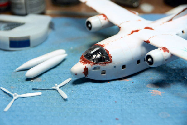 Amodel 1/144 HC-123B Provider