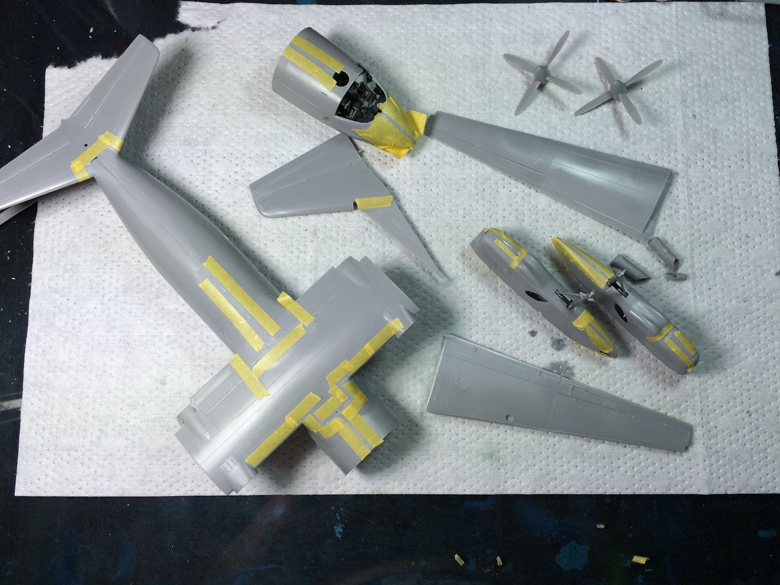 Amodel 72160 1/72 An-24T Coke Build Image 10a