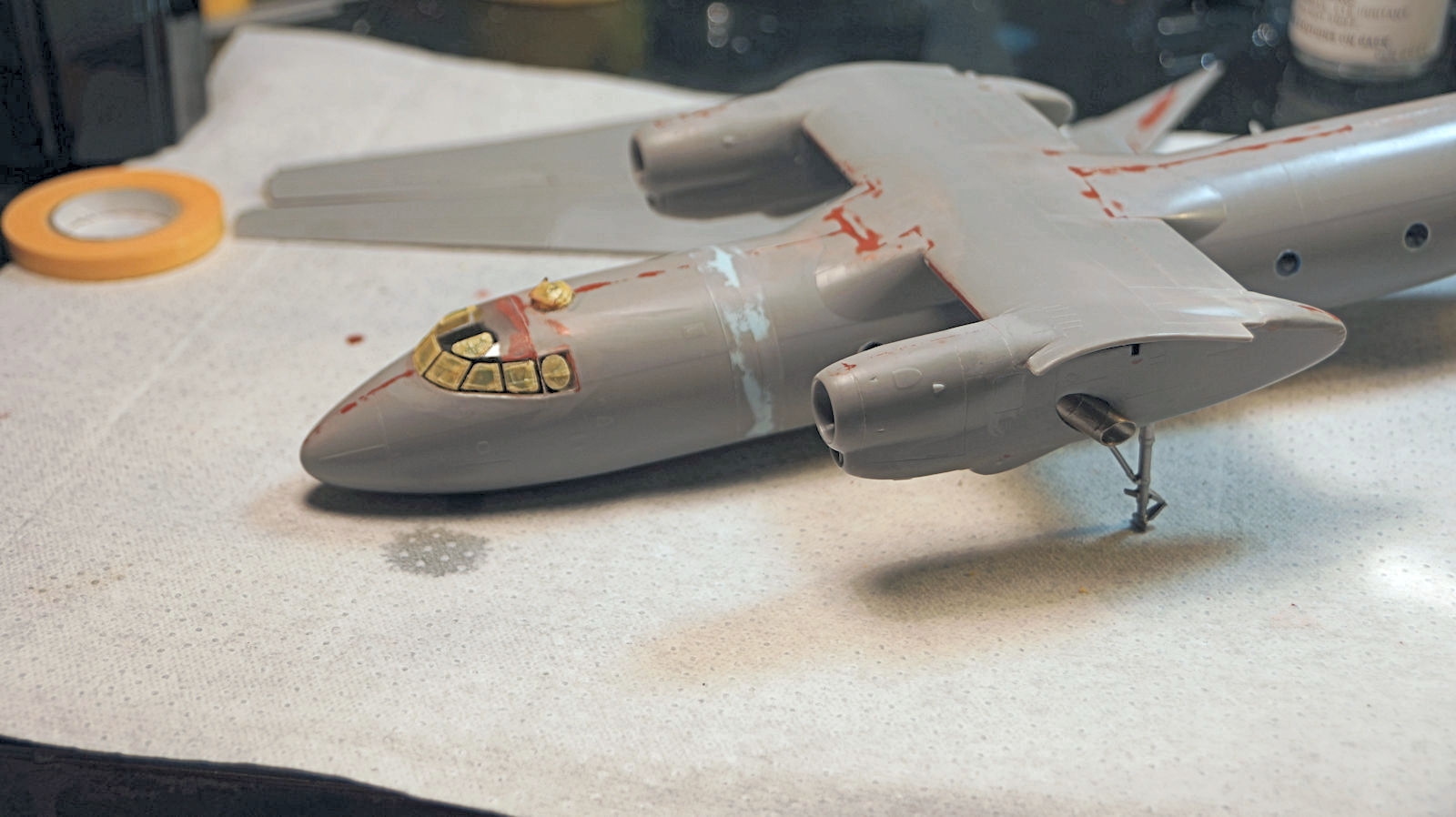 Amodel 72160 1/72 An-24T Coke Build Image 19