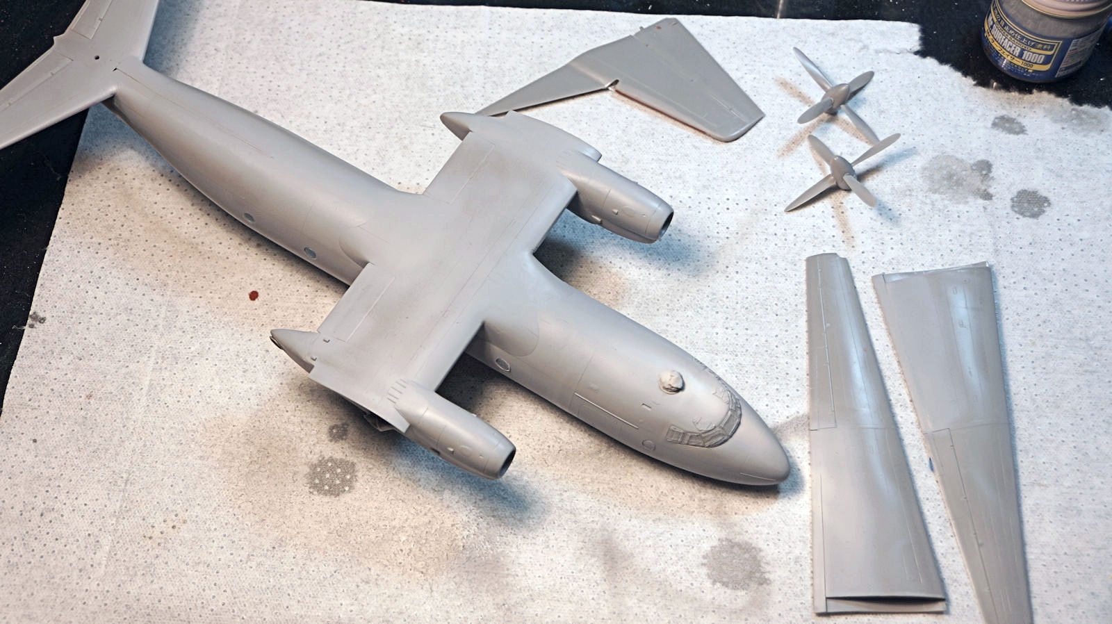 Amodel 72160 1/72 An-24T Coke Build Image 20