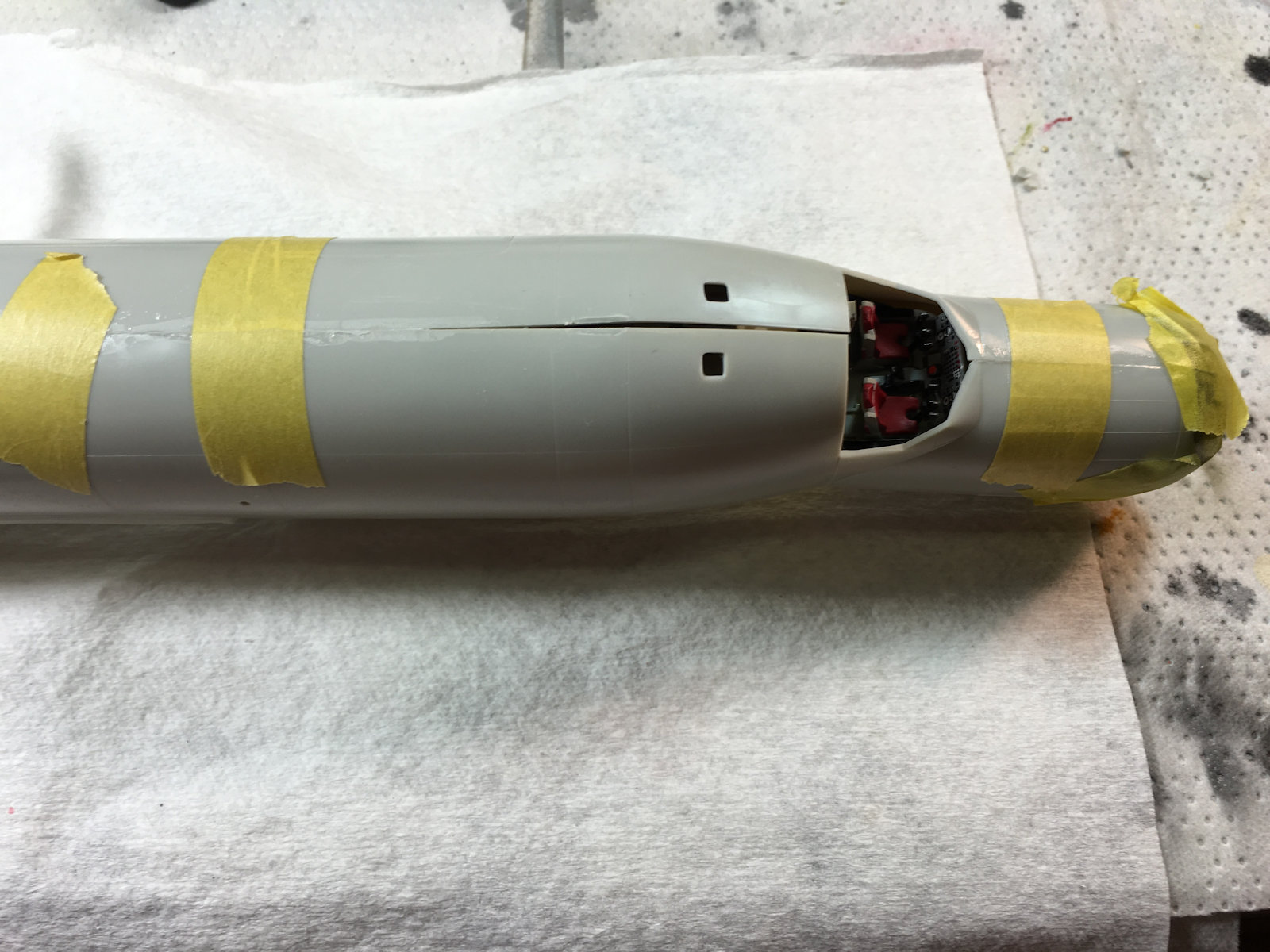 AMTech 729202 1/72 EC-135N ARIA Build Image 06