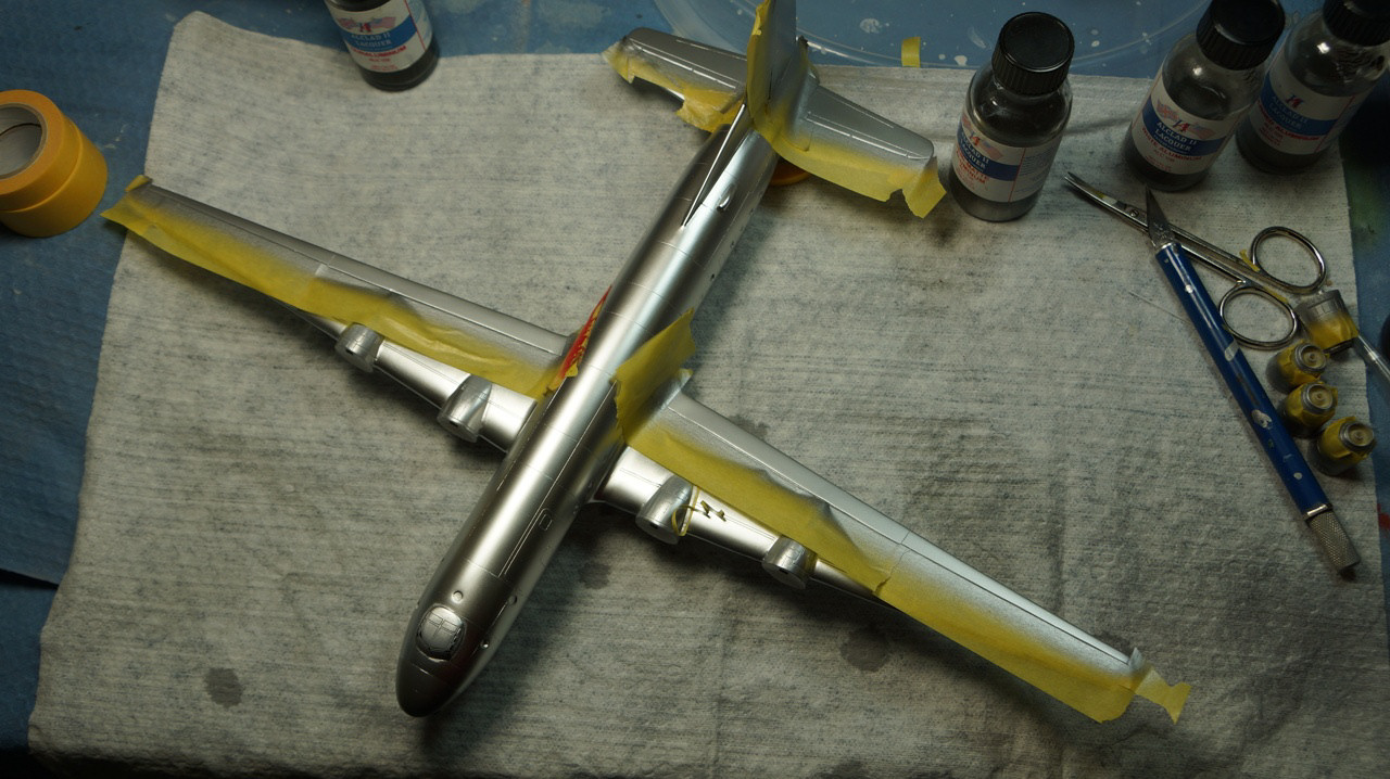 Anigrand Craftswork 4017 1/144 Douglas C-74 Globemaster Build Image 08