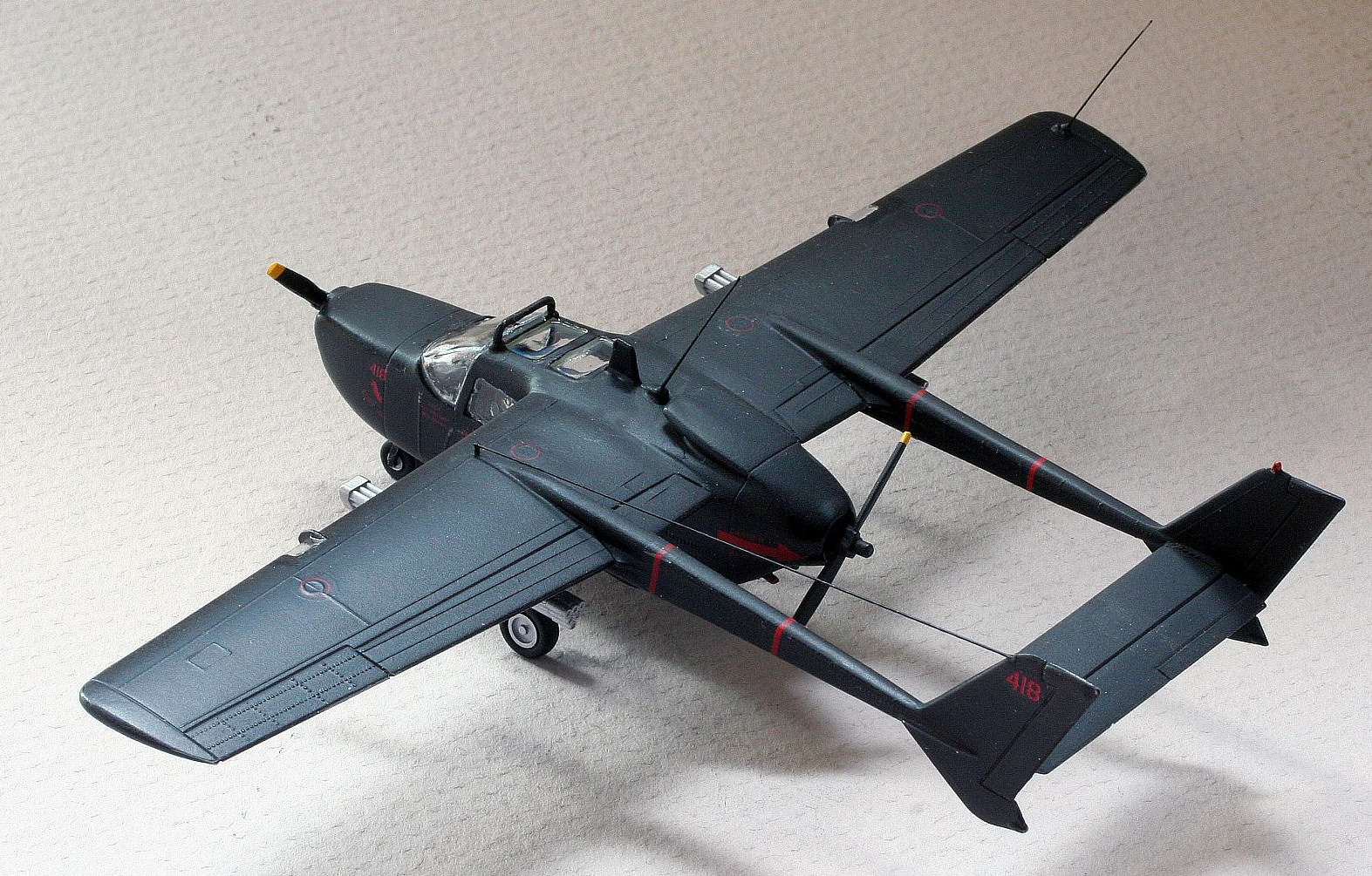 Arii A706 1/72 Cessna O-2A Skymaster 'Kudy Jay' Build Image 09
