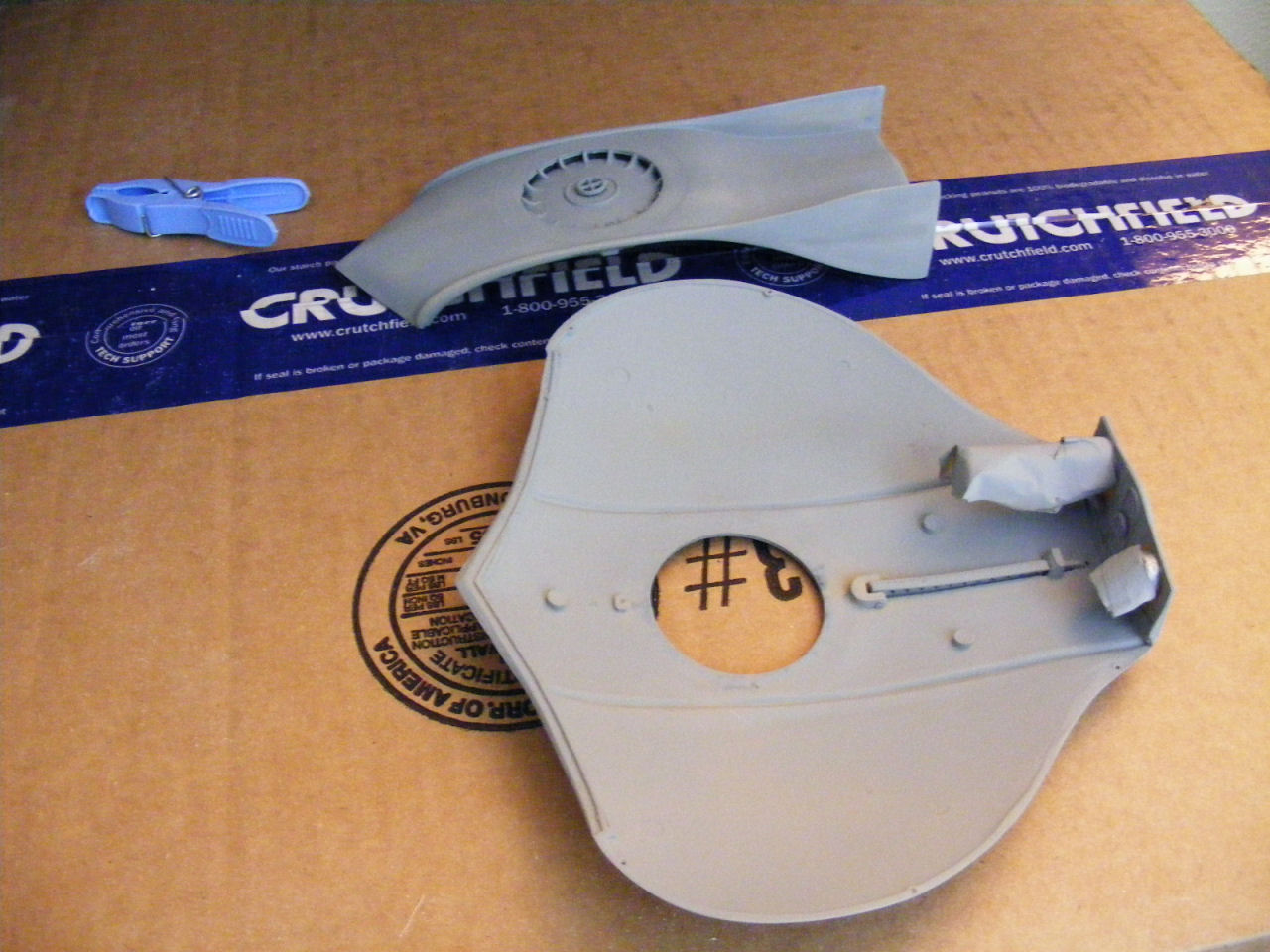 Aurora 254 1/60 Flying Sub Restoration Build Image 08