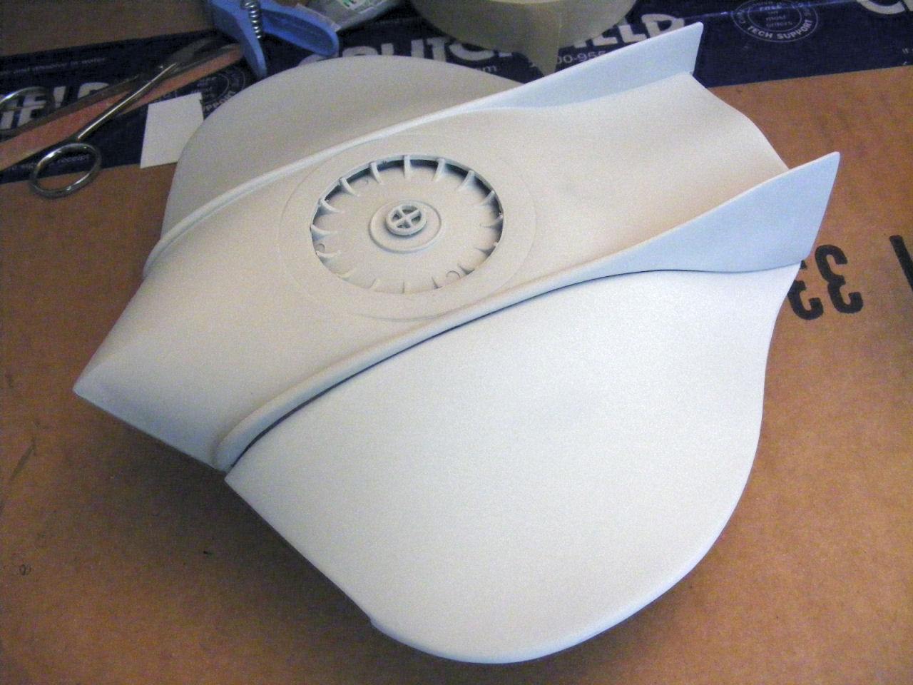 Aurora 254 1/60 Flying Sub Restoration Build Image 10