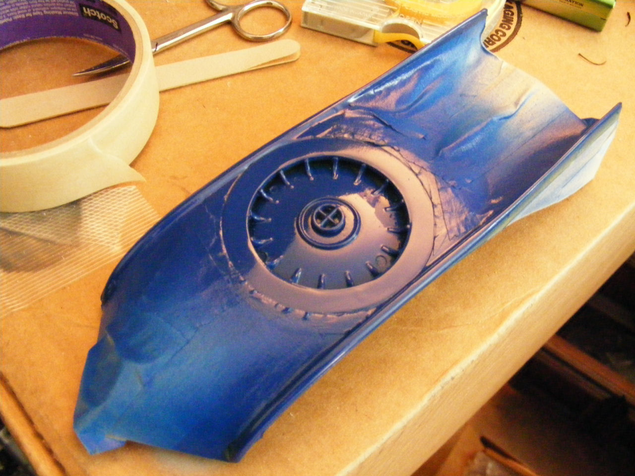 Aurora 254 1/60 Flying Sub Restoration Build Image 15
