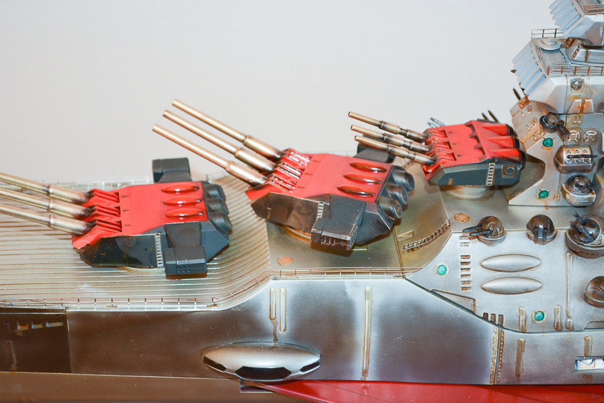 Bandai 146749 1/350 Space Battleship Yamato 2199 Build Image 08