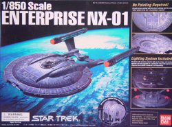 Bandai 916192 1/850 USS Enterprise NCC-1701 Build Review