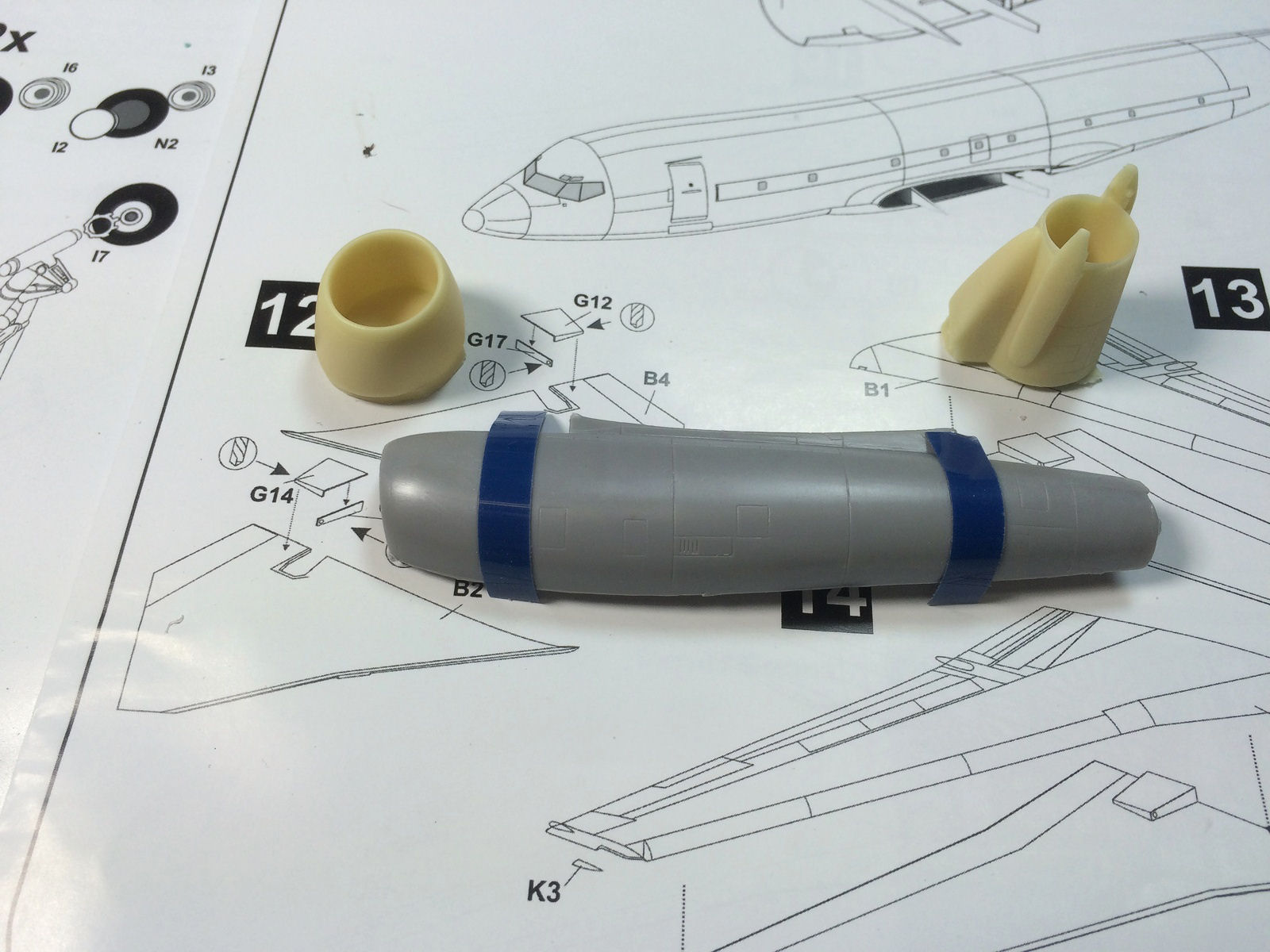 BPK Models 1/72 T-43A Build Review Image