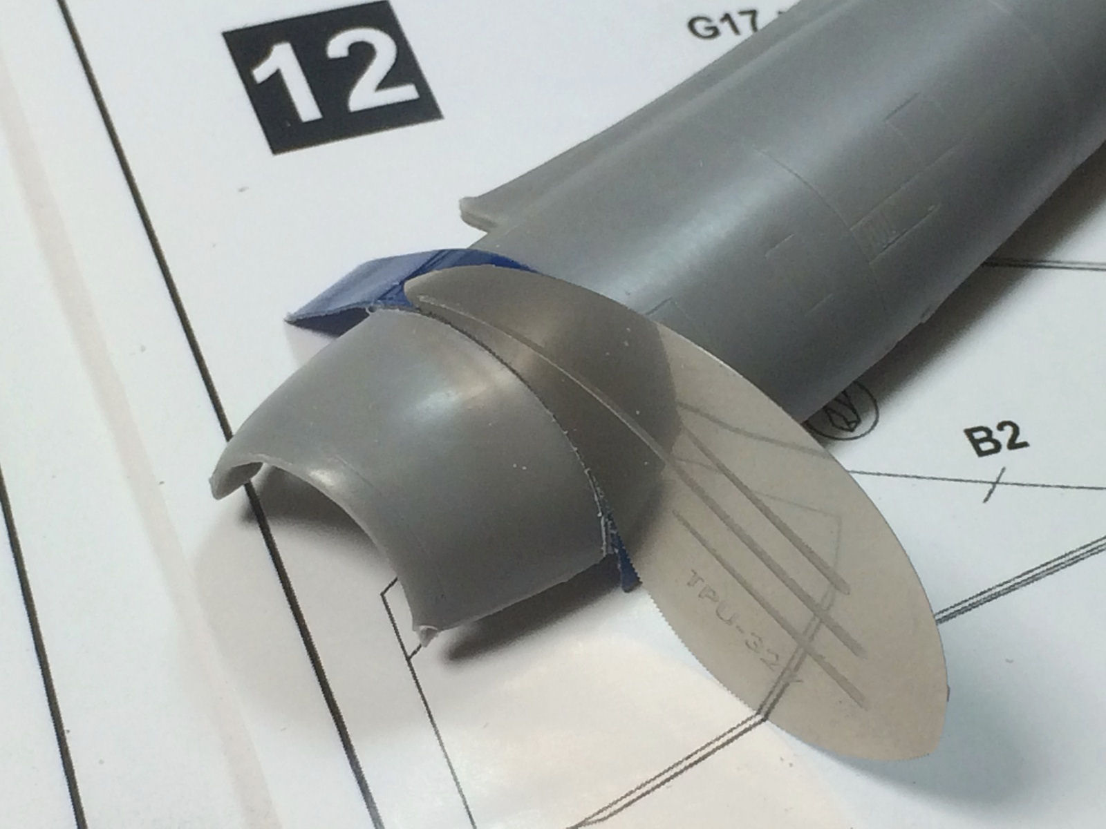 BPK Models 1/72 T-43A Build Review Image
