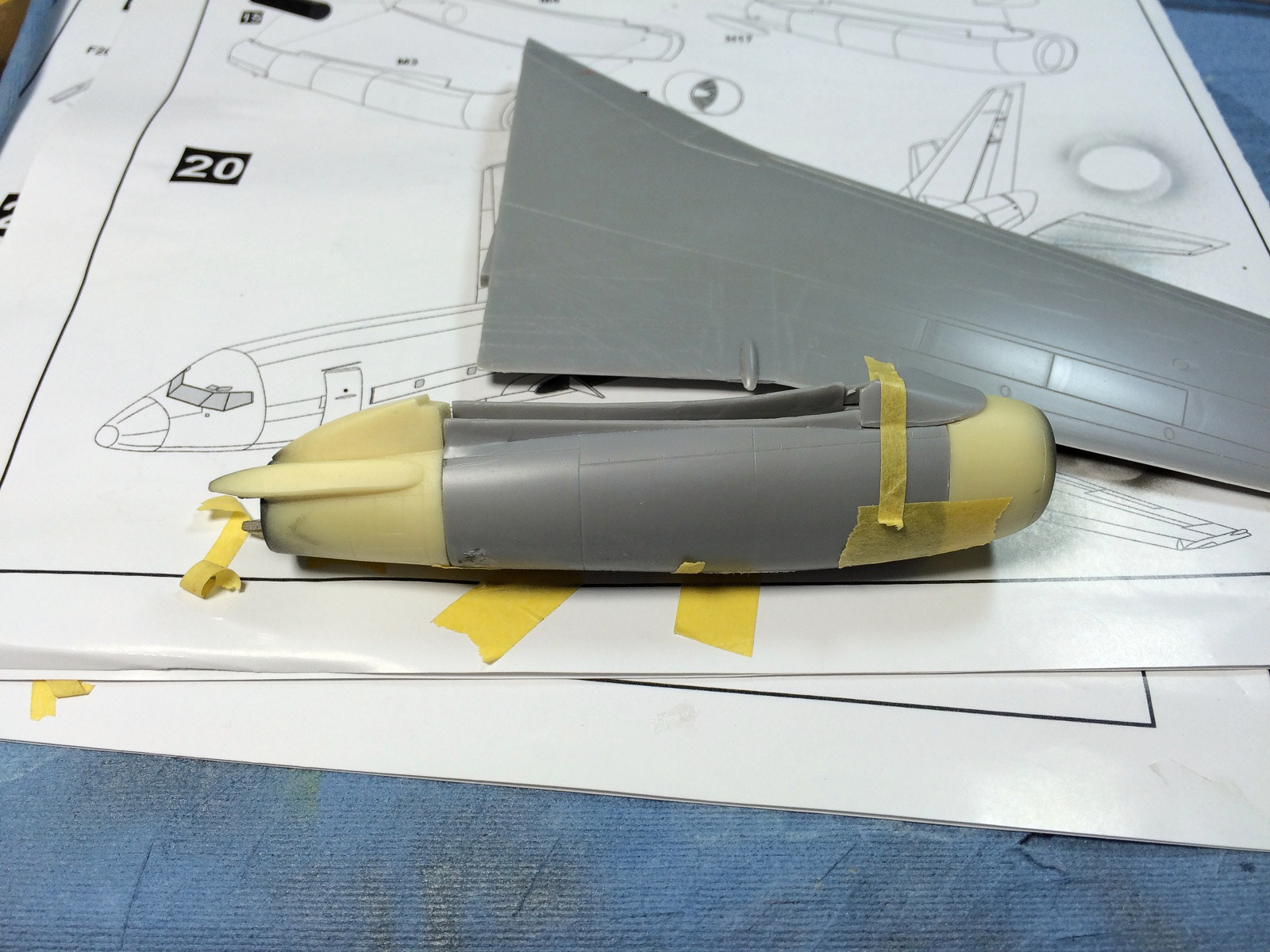 BPK Models 1/72 T-43A Build Review Image