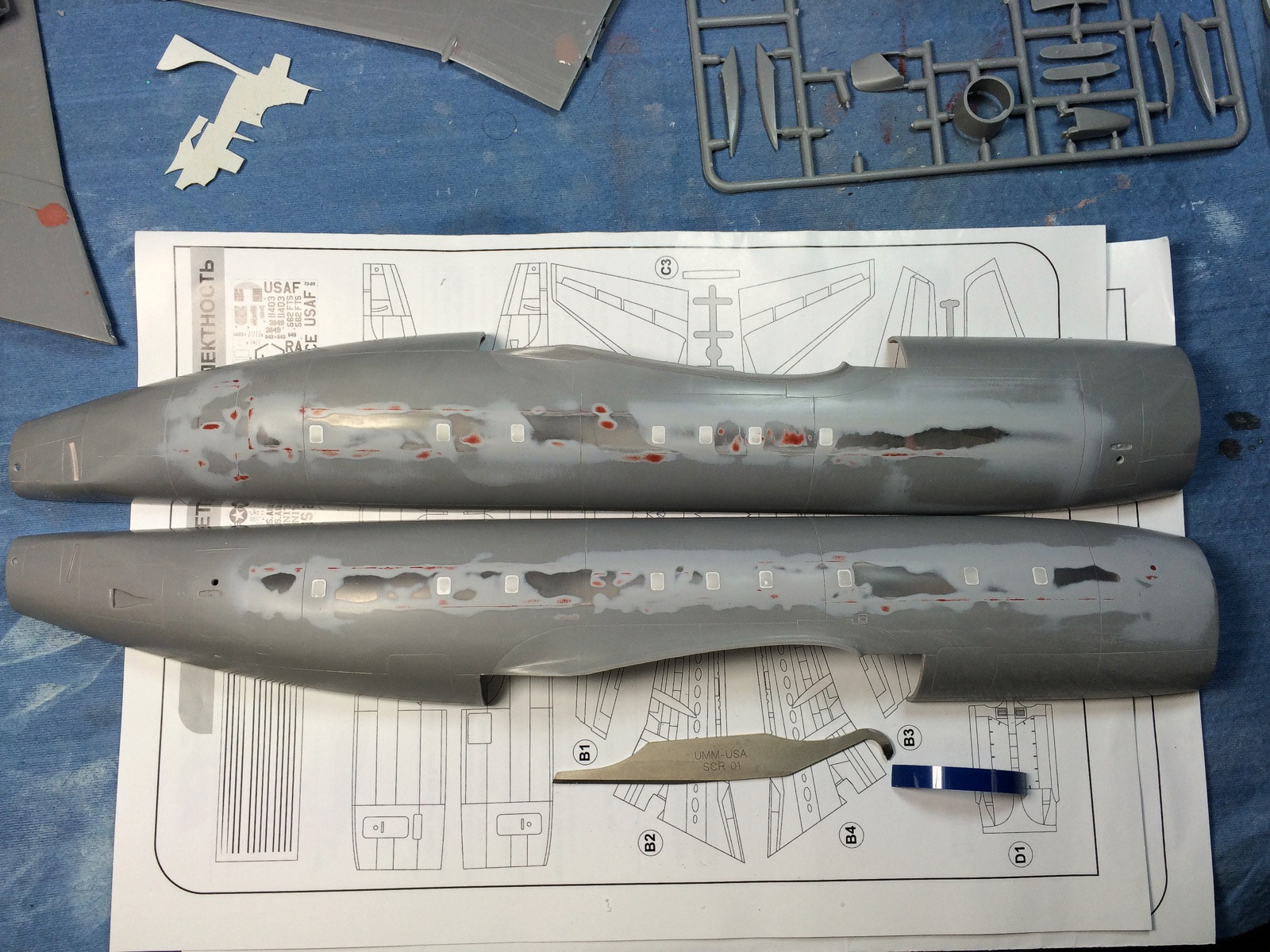 BPK Models 1/72 T-43A Build Review Image
