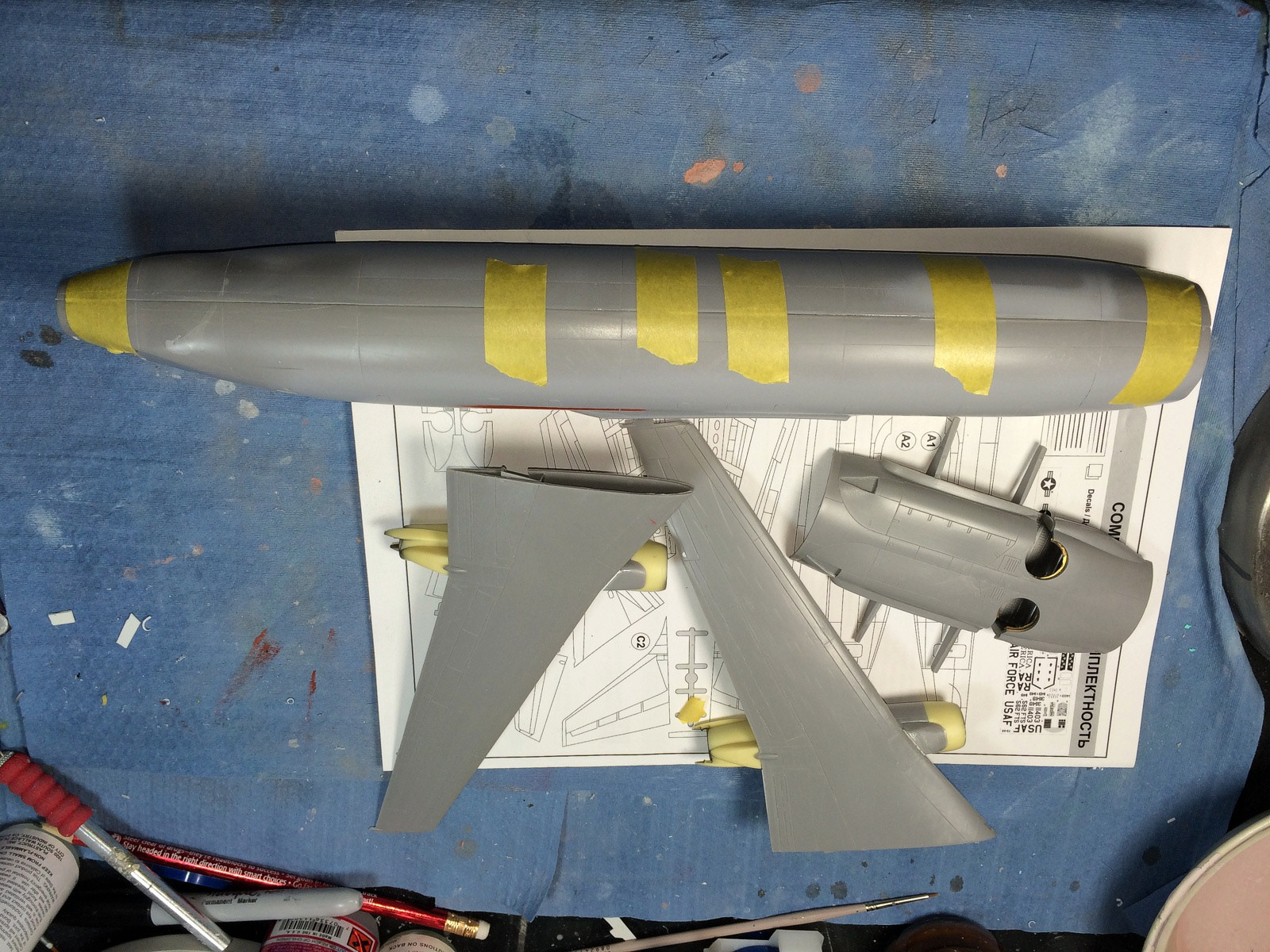BPK Models 1/72 T-43A Build Review Image