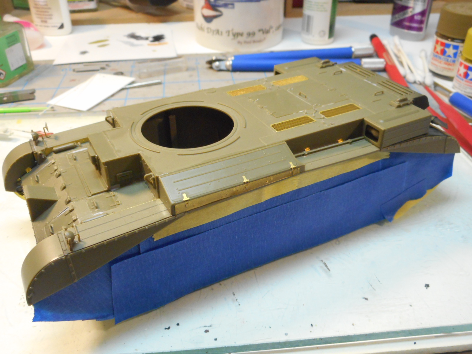 Bronco Models 35025 1/35 A13 Mk.I/Cruiser Tank Mk.III Build Image 13