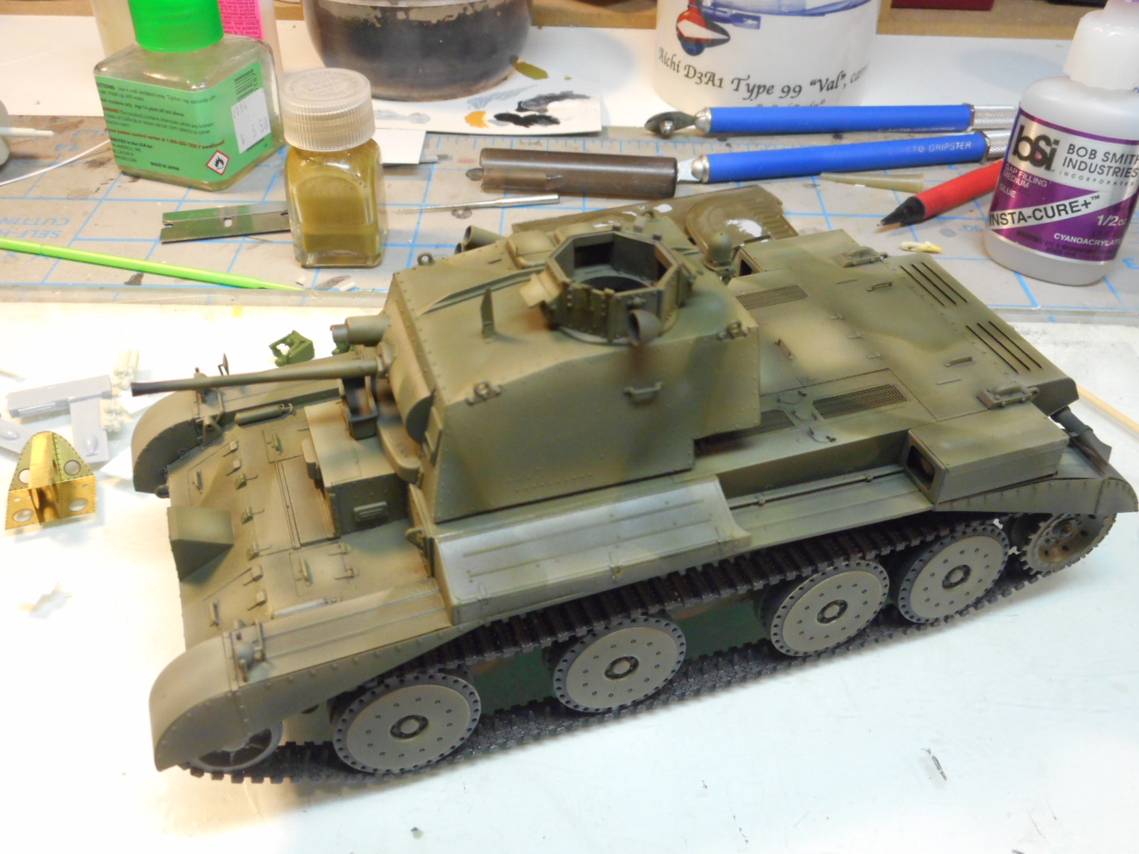 Bronco Models 35025 1/35 A13 Mk.I/Cruiser Tank Mk.III Build Image 18