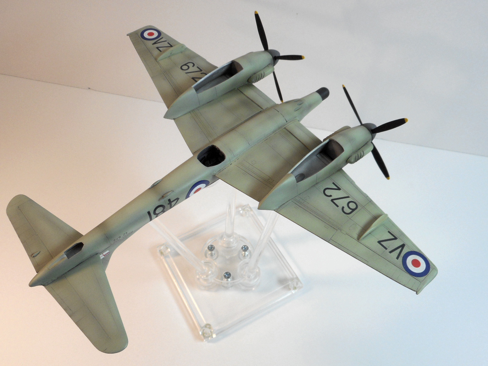 Classic Airframes 459 1/48 de Havilland Sea Hornet NF.21 Build Image 11