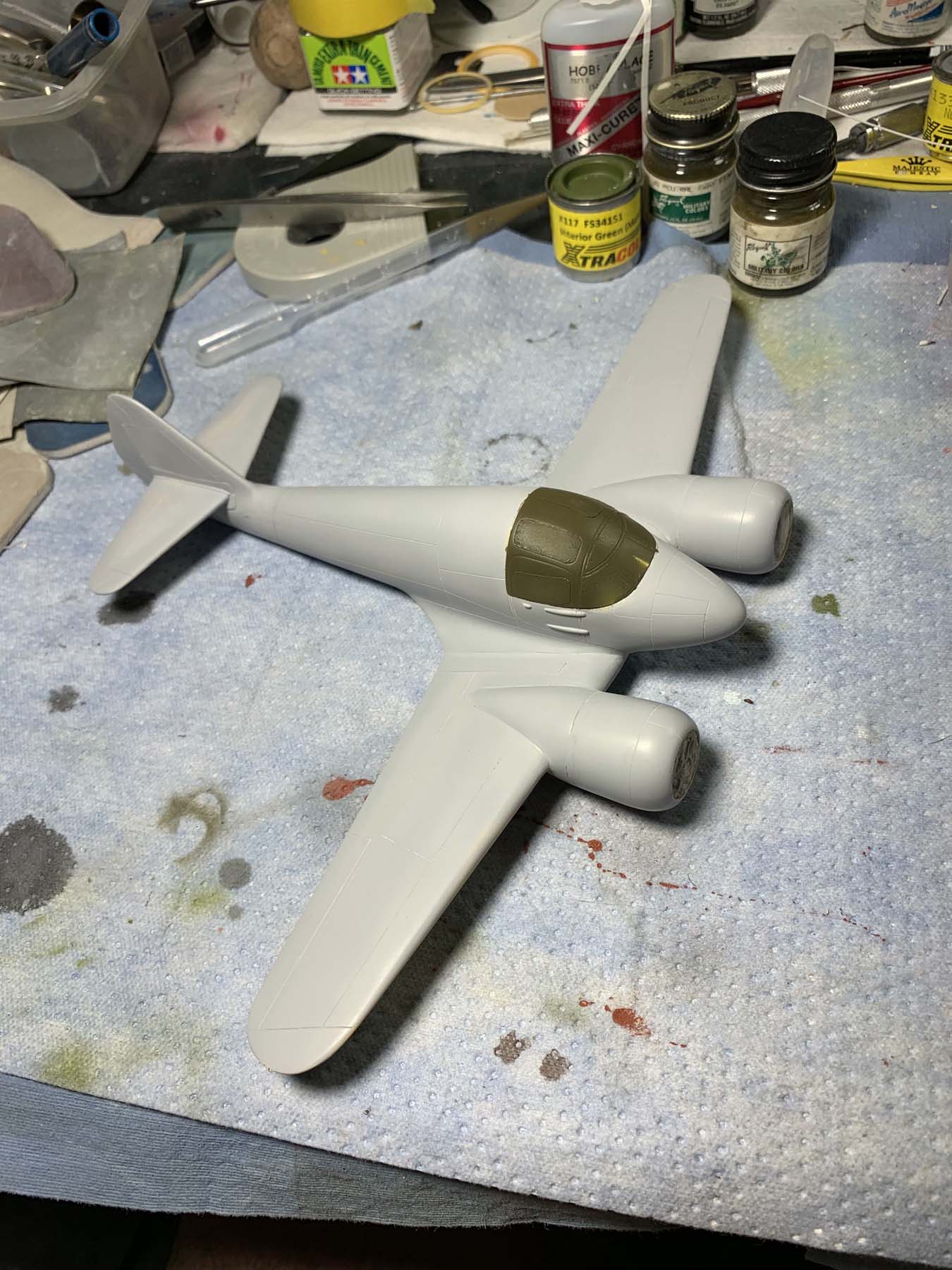 Collect Aire 4871 1/48 Curtiss AT-9 Jeep Build Review Image 13