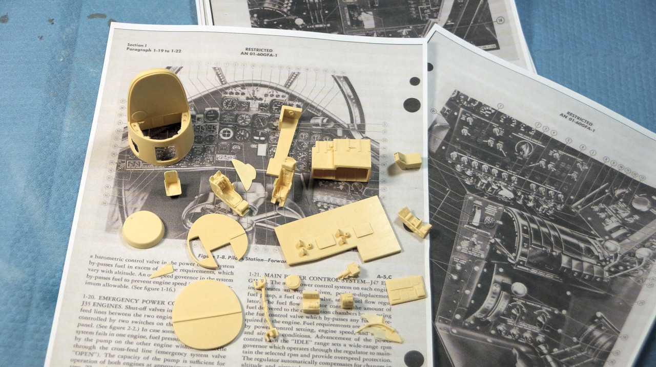 Collect Aire 4873 1/48 B-45A Tornado Build Review Image 01