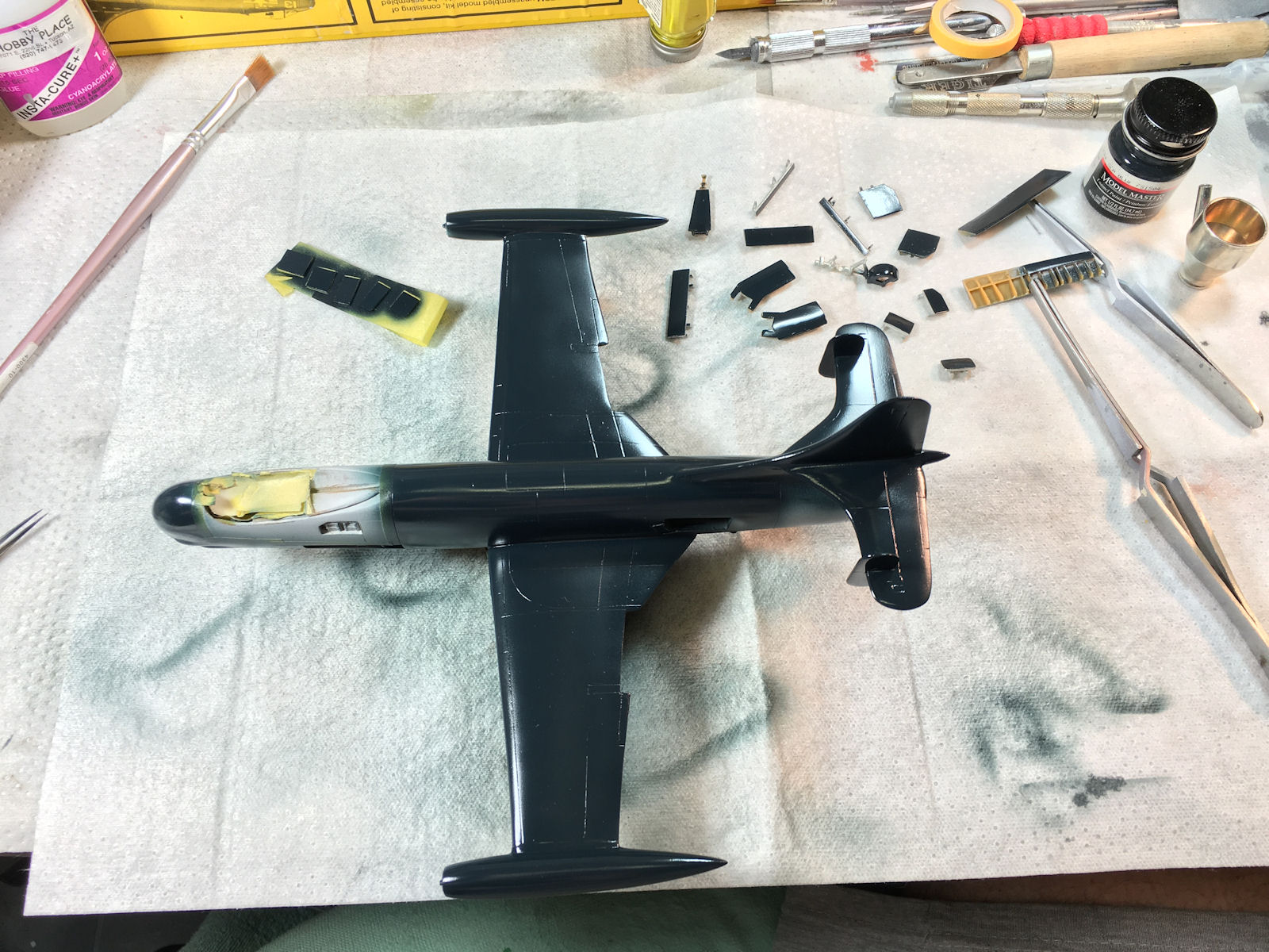 Collect Aire 4809 1/48 F6U-1 Pirate Build Review Image 14