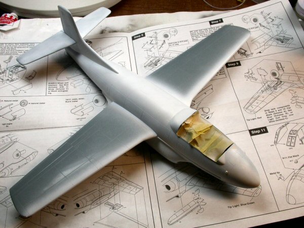 Czech Model 1/48 F3D Skyknight Build Image