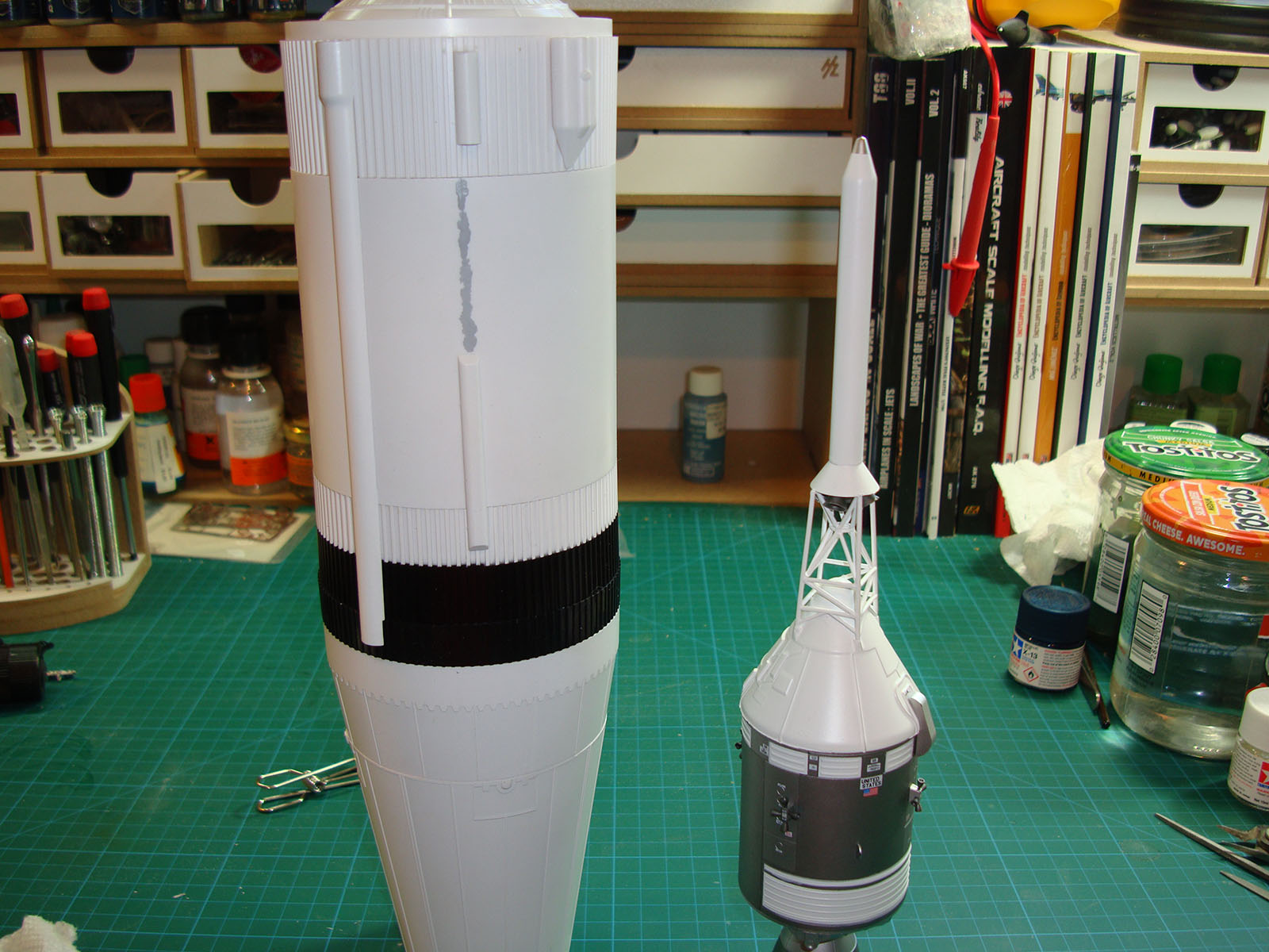 DML 1/72 Saturn V Build Image 21