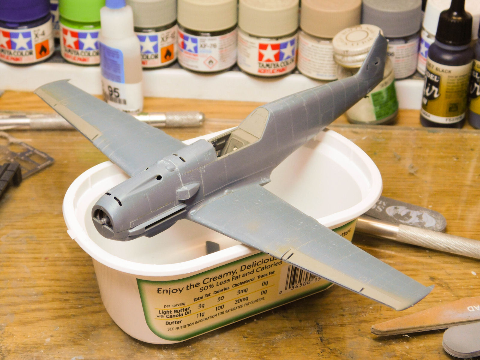 Eduard 1140 1/48 Bf 109E-3 Legion Condor Build Image 07
