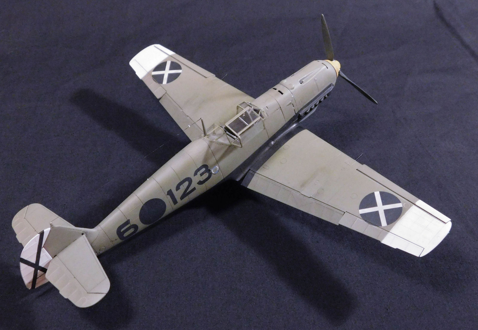 Eduard 1140 1/48 Bf 109E-3 Legion Condor Build Image 16