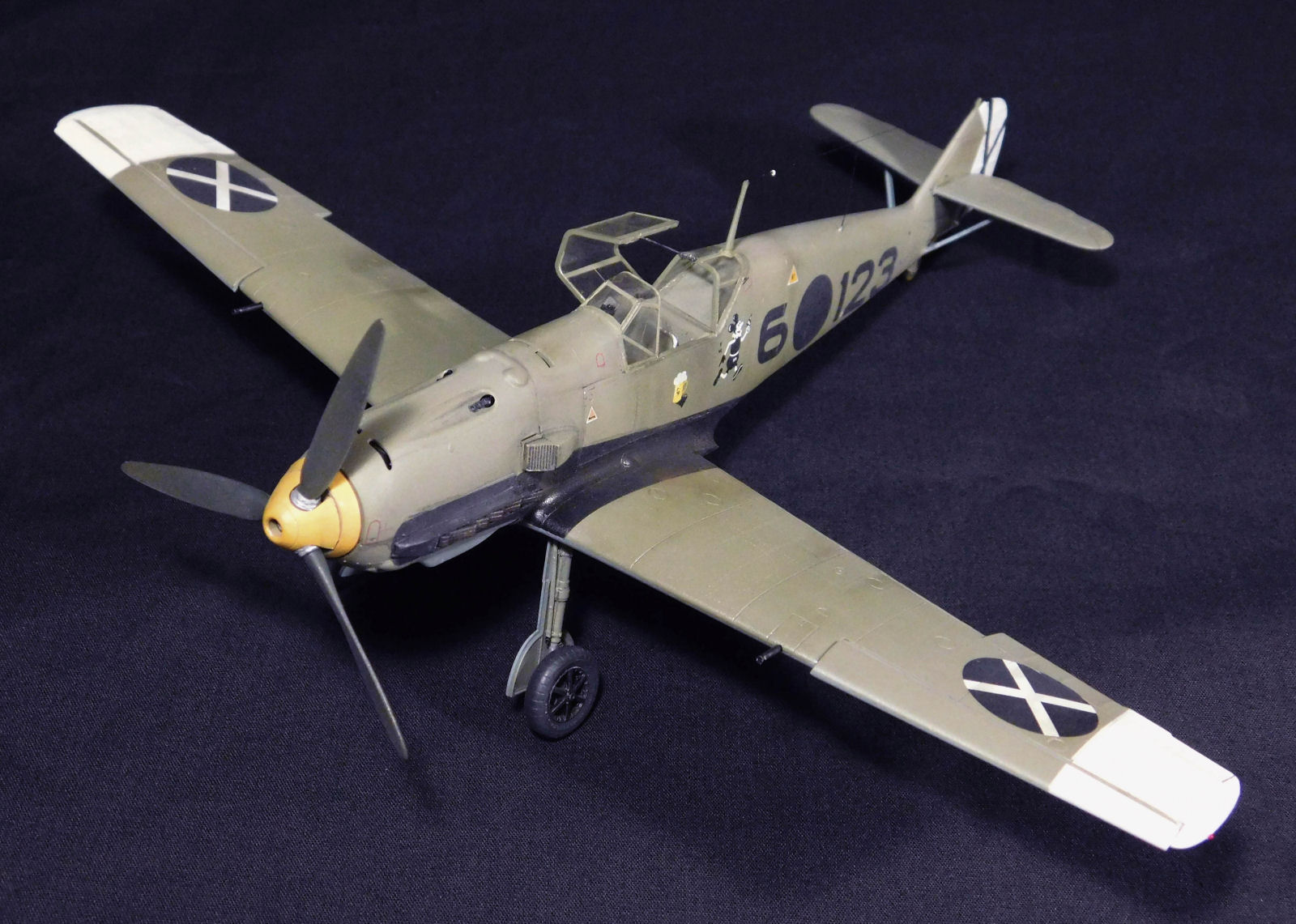Eduard 1140 1/48 Bf 109E-3 Legion Condor Build Image 18