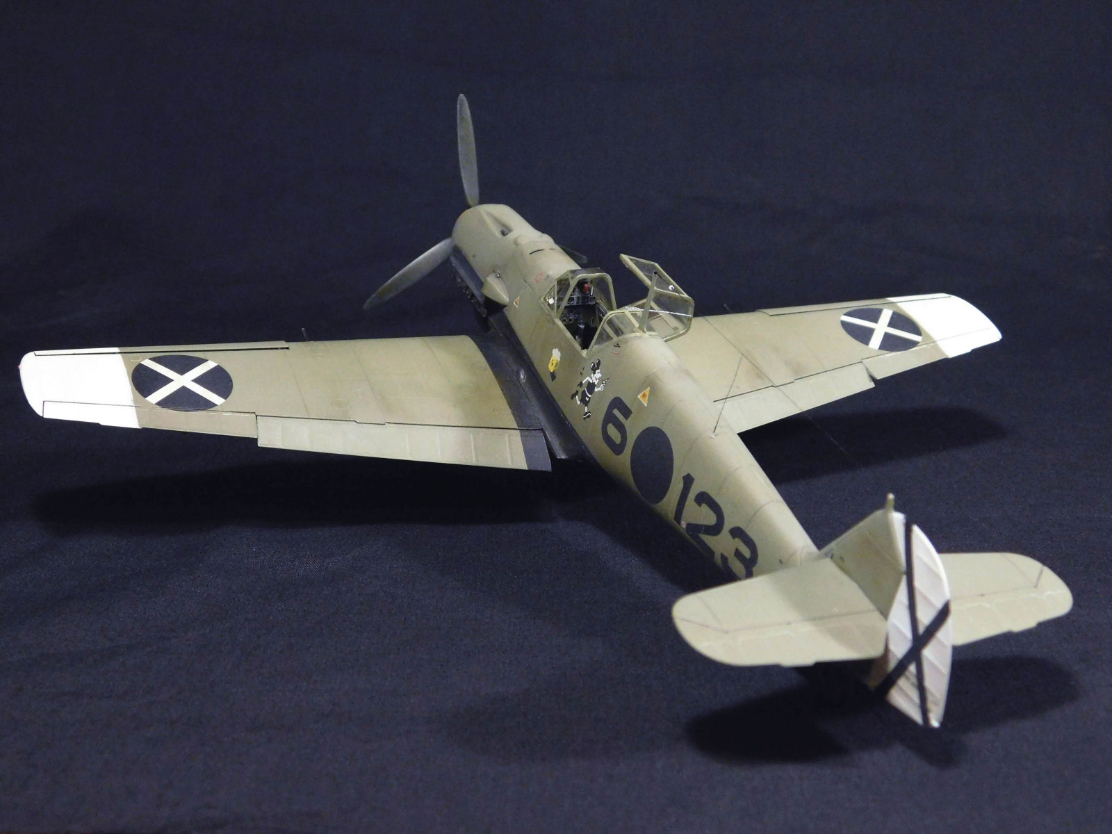 Eduard 1140 1/48 Bf 109E-3 Legion Condor Build Image 19