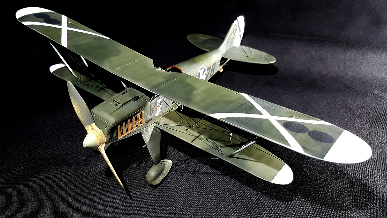 Eduard 1140 1/48 He 51C Legion Condor Build Image 17